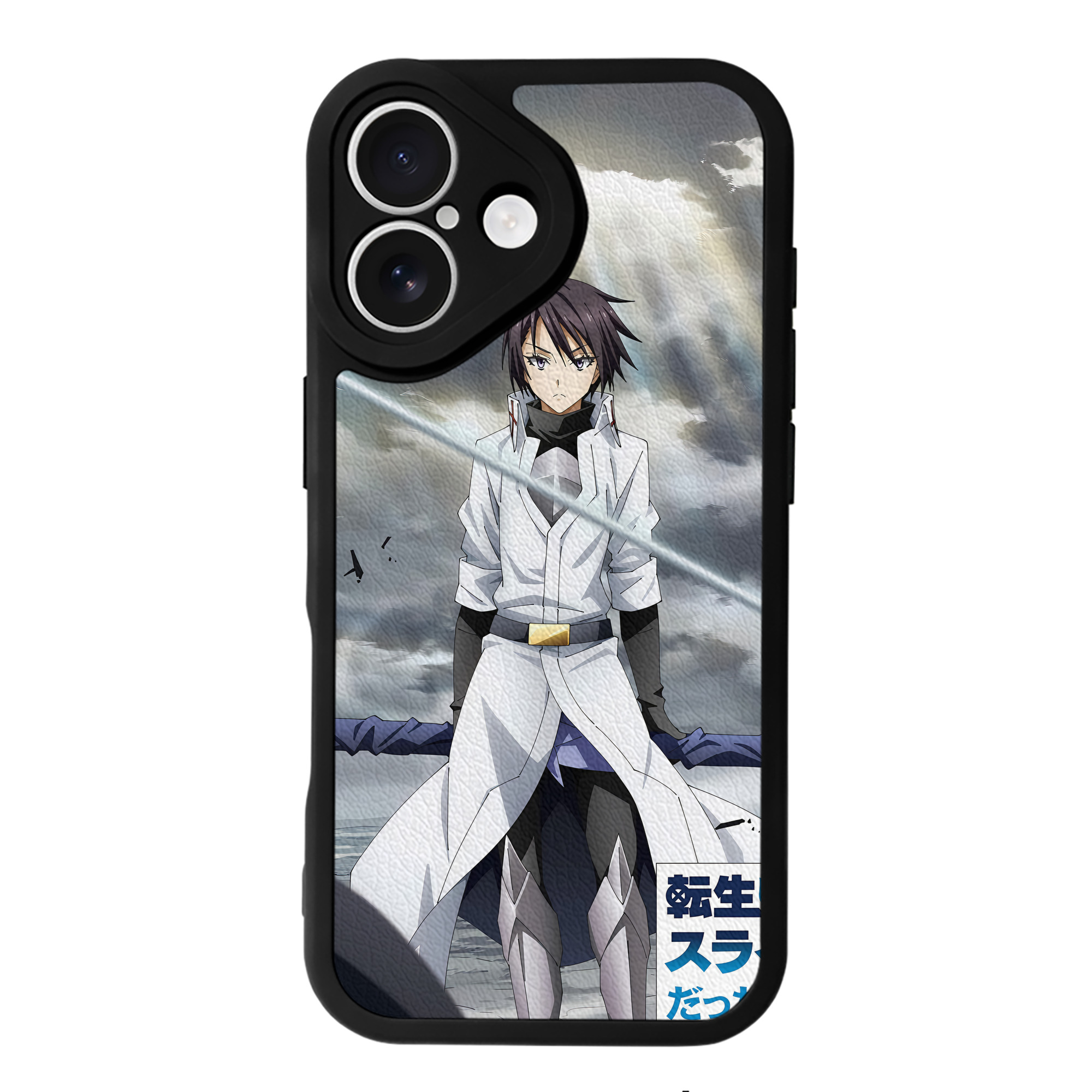 （画像用） 転スラ Regarding Reincarnated to Slime 【iPhone 16シリーズ対応】シリコンスマホケース（レザー調） 材質：シリコン